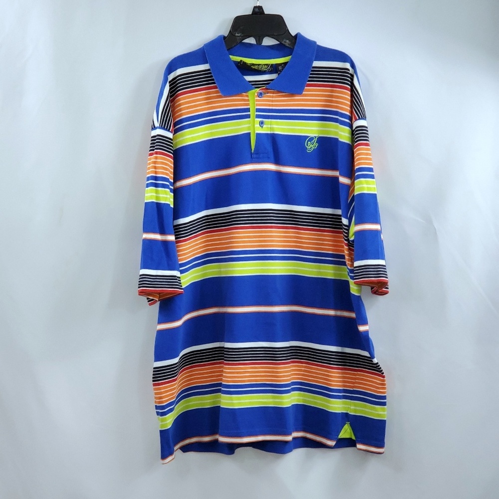 Southpole Mens Polo Top Size XL Striped